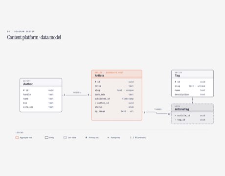 ER / Data Model 示例